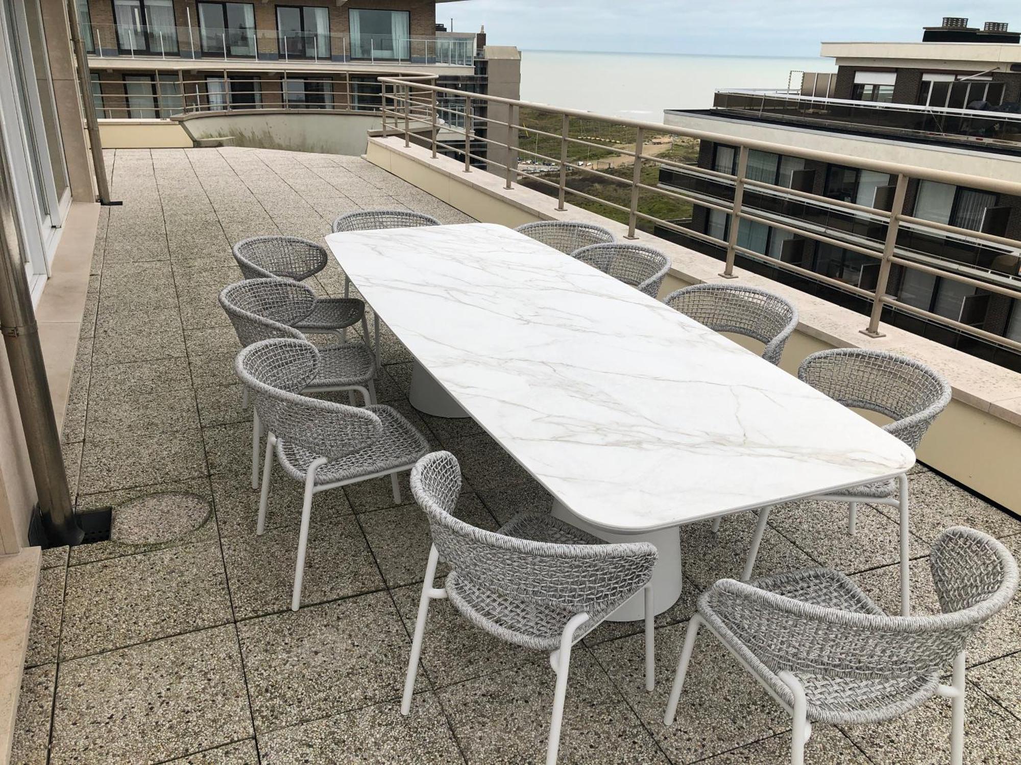 Duplex Penthouse Super Zeezicht Apartment De Panne Luaran gambar